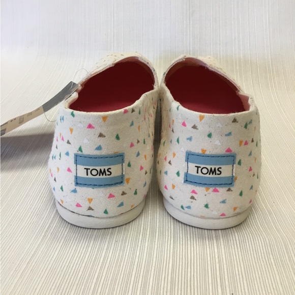 Tom’s New Light Beige Shoes With Many Tiny Colors. - Picture 6 of 9